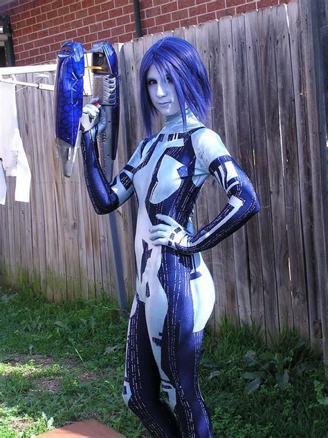 naked body paint|This is still the best Cortana cosplay Ive ever seen...